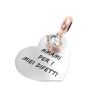Charm Rerum Donna AMORE in Argento Cristallo 25062 - 25062